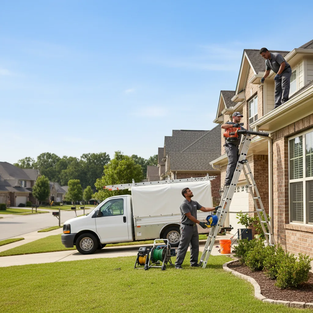 Home Gutter Service in Olmitz, KS near me